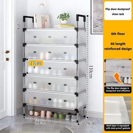 خزانة أحذية عصرية بـ7 طبقات