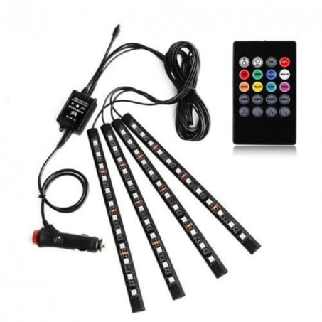 شريط إضاءة LED لدواسات الصالون والسيارة