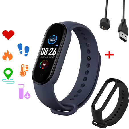 ساعة ذكية للنساء والرجال Smart Bracelet M5