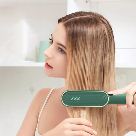 فرشاة الشعر الكهربائية لفرد الشعر Hair Straightener brush syc-580