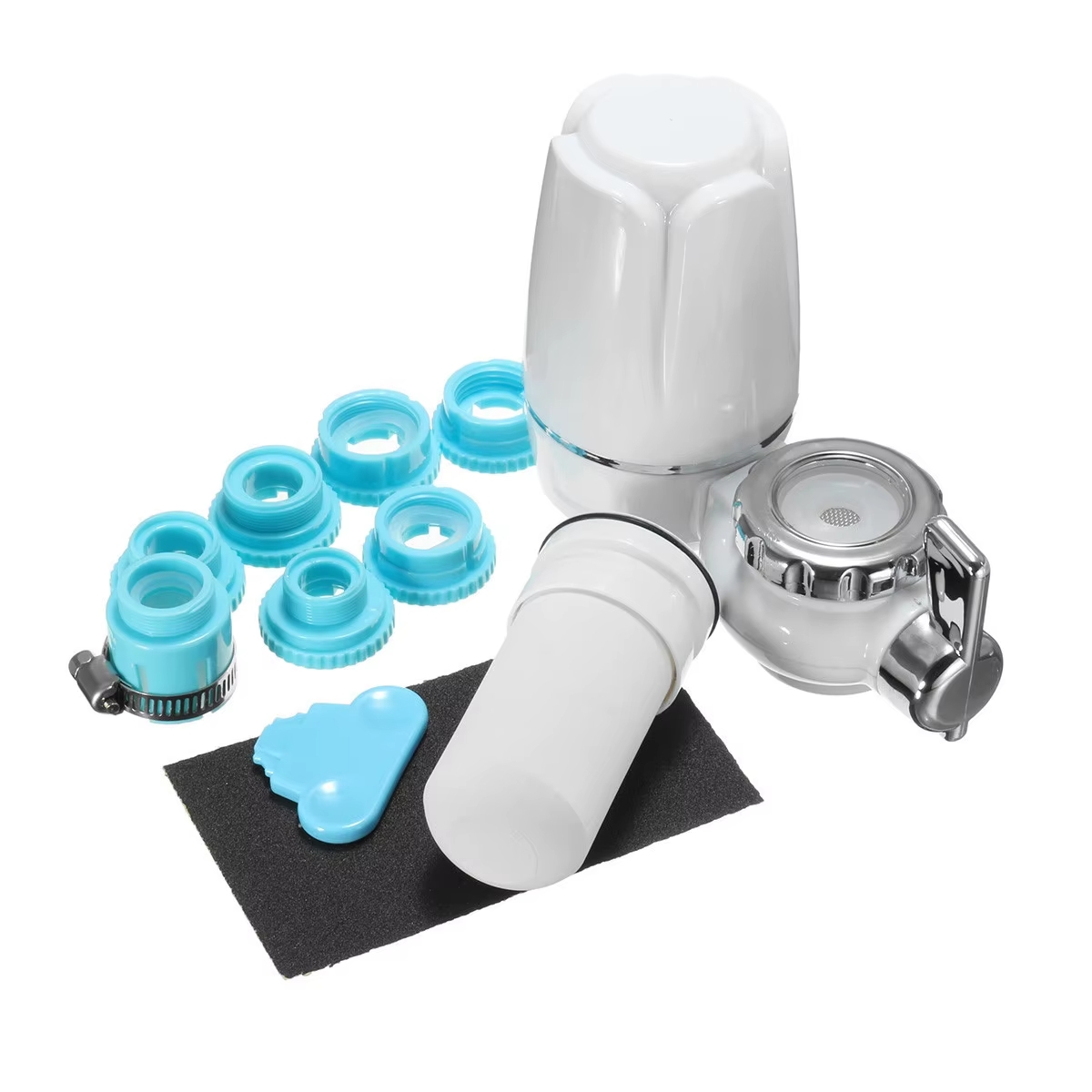 صنوبر تنقية مياه المطبخ جودة عالية لتصفية البكتريا والصدأ وجزيئات الكلور - WATER FAUCET WATER PURIFIER