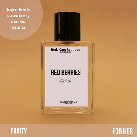 Red berries perfume