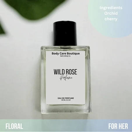 Wild rose perfume