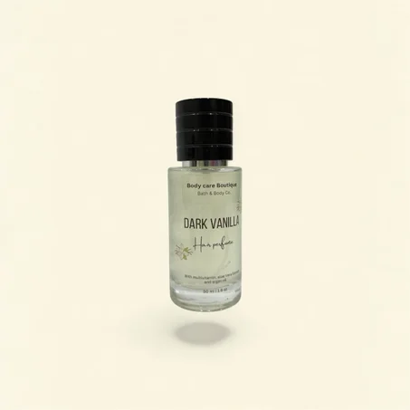 dark vanilla hair perfume
