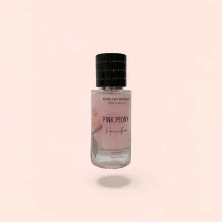 pink peony hair perfume