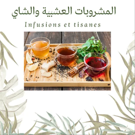 المشروبات العشبية والشاي
