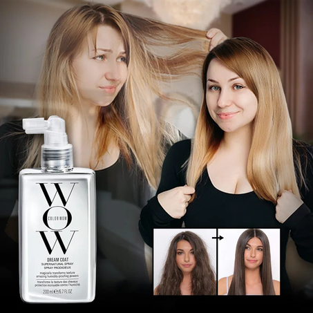 افضل رذاذ مقاوم للرطوبة و نفشة الشعر   WOW DREAM COAT