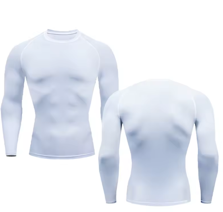 تيشيرت رجالي رياضي مرن ومريح بتقنية الضغط، يتميز بخاصية التجفيف السريع، مثالي للتمارين الرياضية، الجيم، والأنشطة البدنية. تصميم عصري يعزز الأداء ويضمن الراحة طوال اليوم.