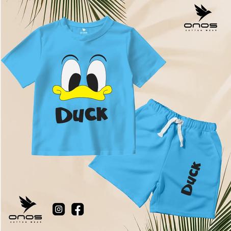 طقم ازرق بطوط