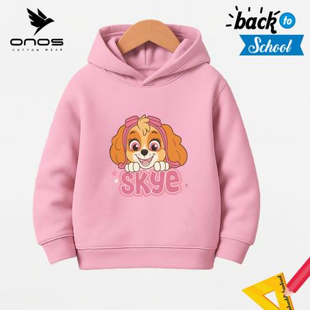Rose Kids Hoodie -print- skye