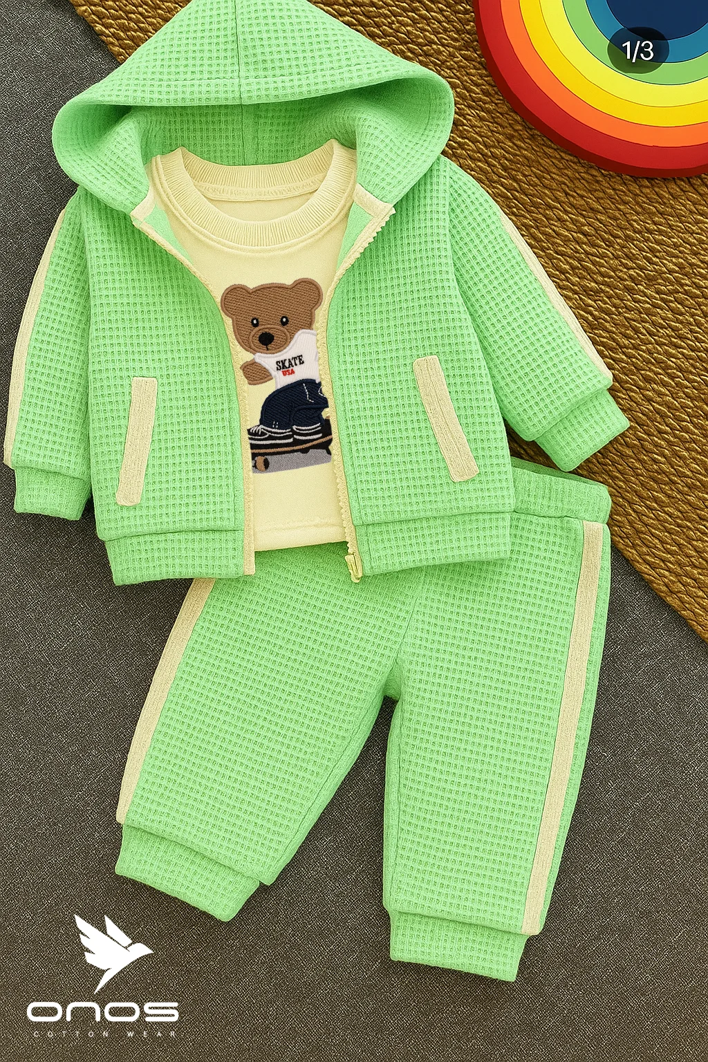 3PCS Waffle Set – MENT