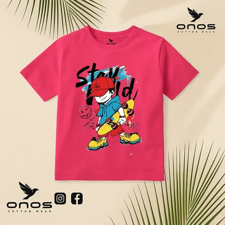 تيشرت بطيخي ولد