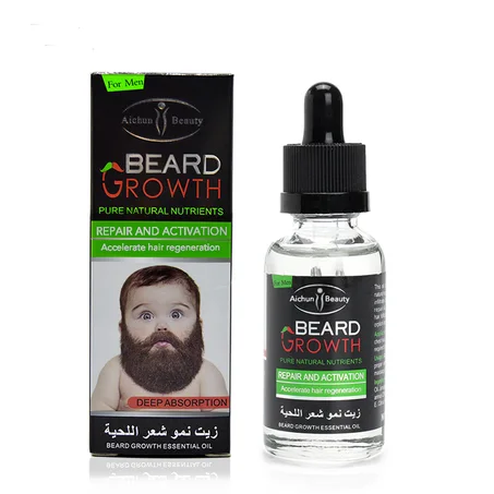 زيت أوميغا لتطويل اللحية وتعبئة الفراغات