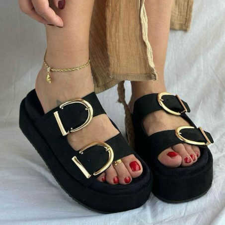 Sandales Giza compensé