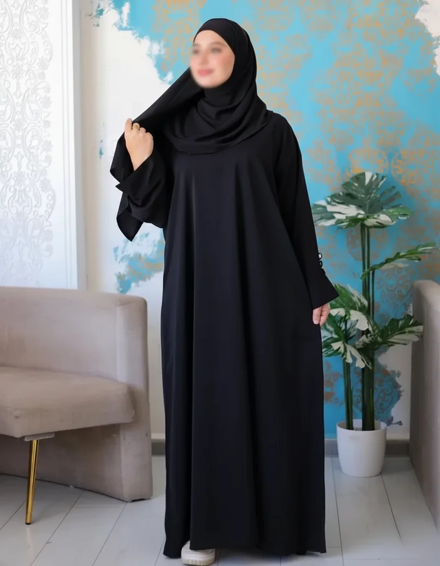 عباءة الصفاء : عباءة + فولار