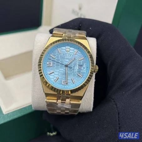 Rolex Sky-Dweller / Datejust (Or & Bleu Glacé) – L'Aura de la Réussite Absolue