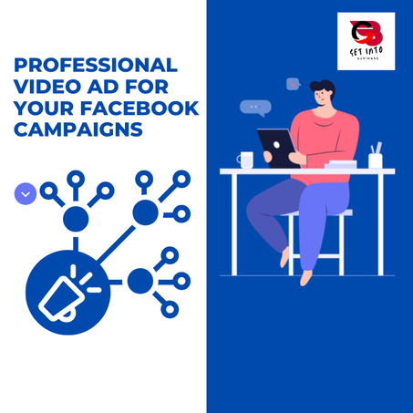 Create A professional video Ad  for your Facebook campaigns
