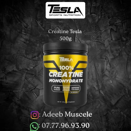 Tesla Creatine Monohydrate 100% 500g