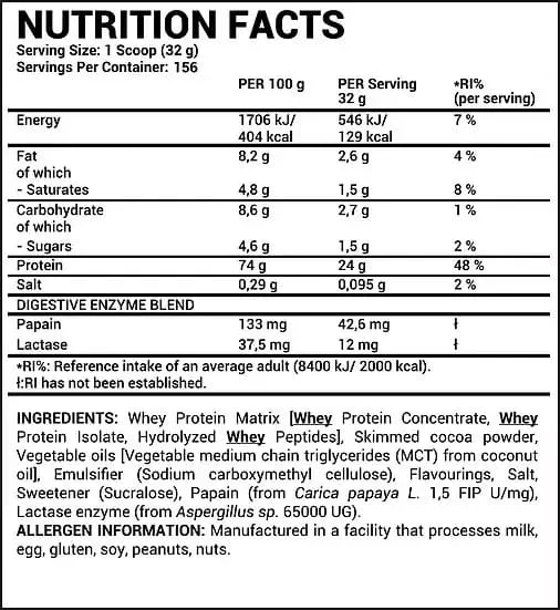 Whey core Protein-superior 14 - 100%