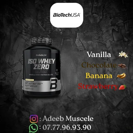 ISO Whey ZERO Black 100%