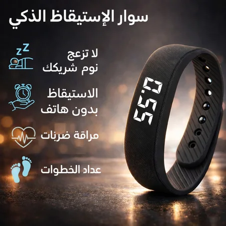 سوار الاستيقاظ الذكي… استيقظ بدون إزعاج