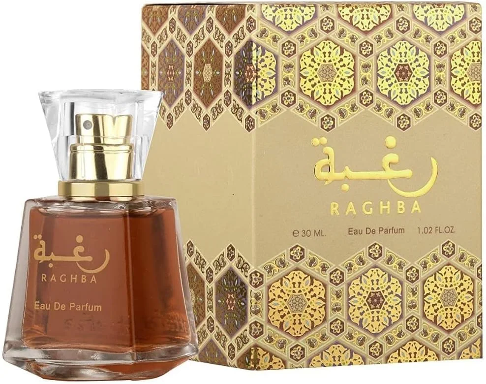 Lattafa Raghba Eau de Parfum Unisexe 100 ml – oriental boisé, vanillé & musqué