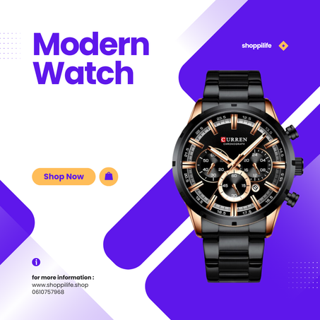 ©La montre Homme Curren L'Inoxydable
