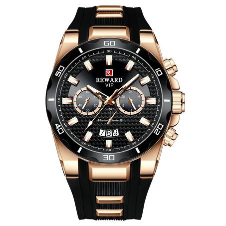 montre homme  reward  RD83008M S-BL-BL
