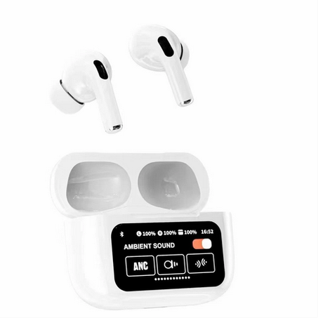 Écouteurs Bluetooth Sans Fil avec Réduction de Bruit Double ANC/ENC et Contrôle Tactile