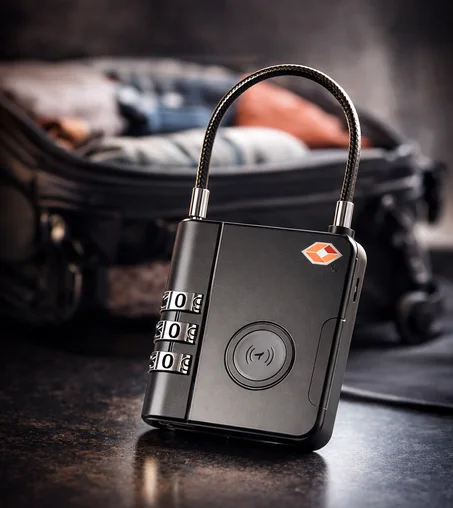 قفل ذكي + تتبّع مباشر… أمان حقيبتك وين ما كانت 🧳🔒(التوصيل مجاني في لبنان🛵)
