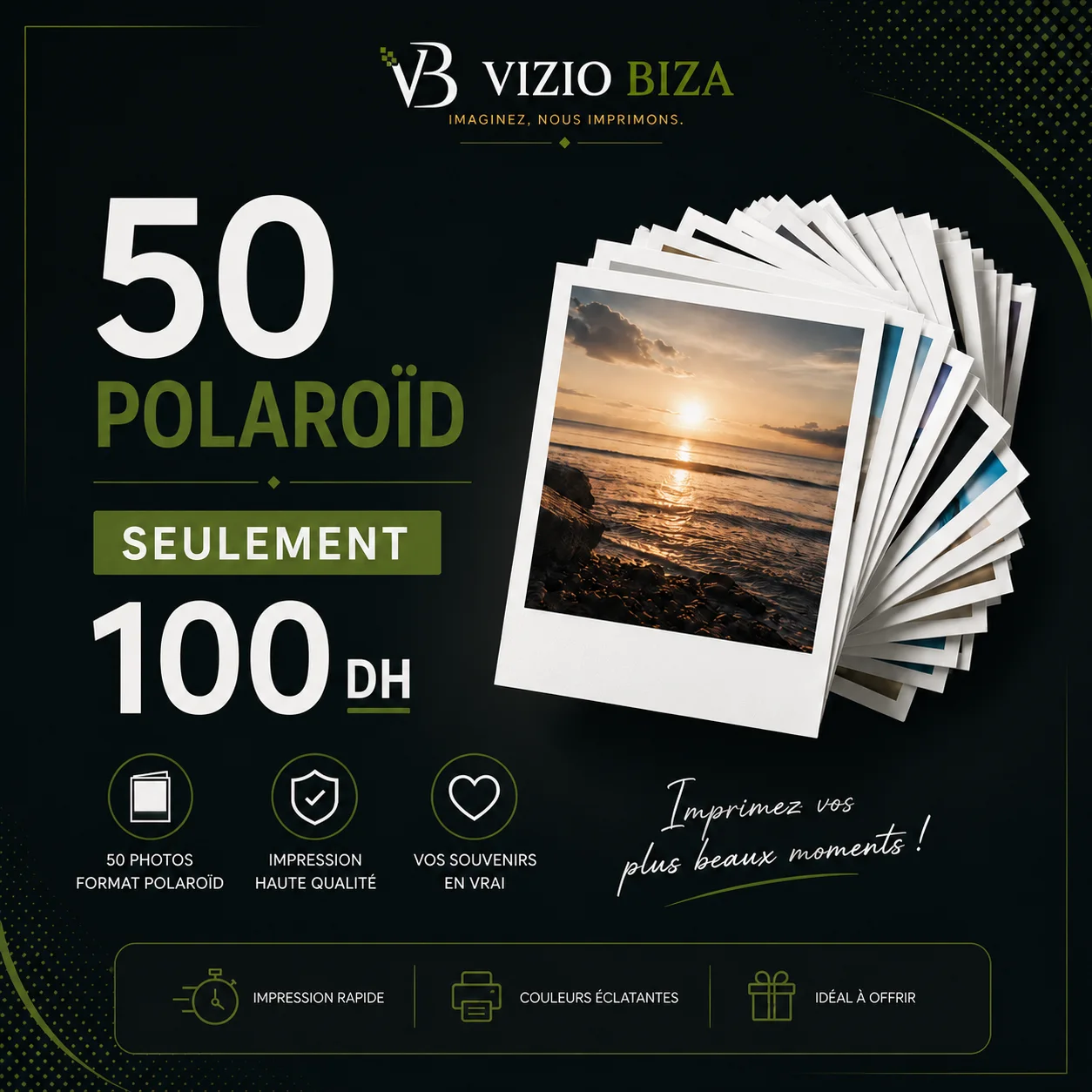 50 polaroid