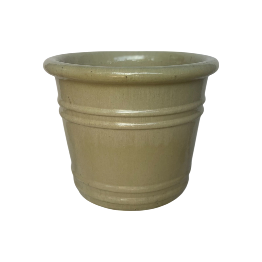 POT EN CÉRAMIQUE VANILLE CHARMANT H38 D26