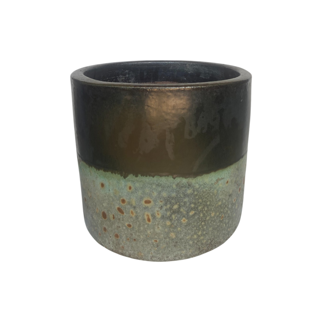 POT EN CERAMIQUE CYLINDRIQUE H34 D38