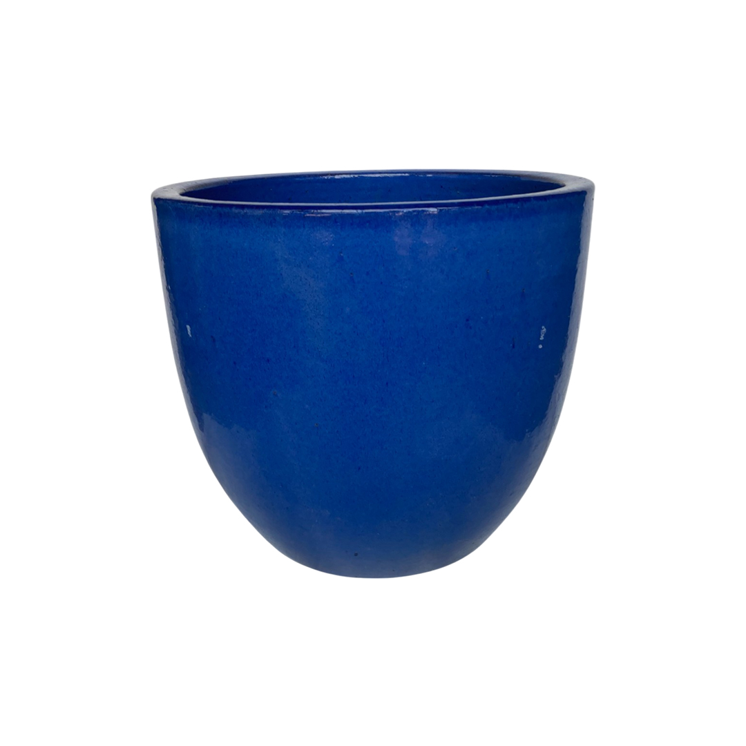 POT CERAMIQUE BLEU INTENSE H31 D37