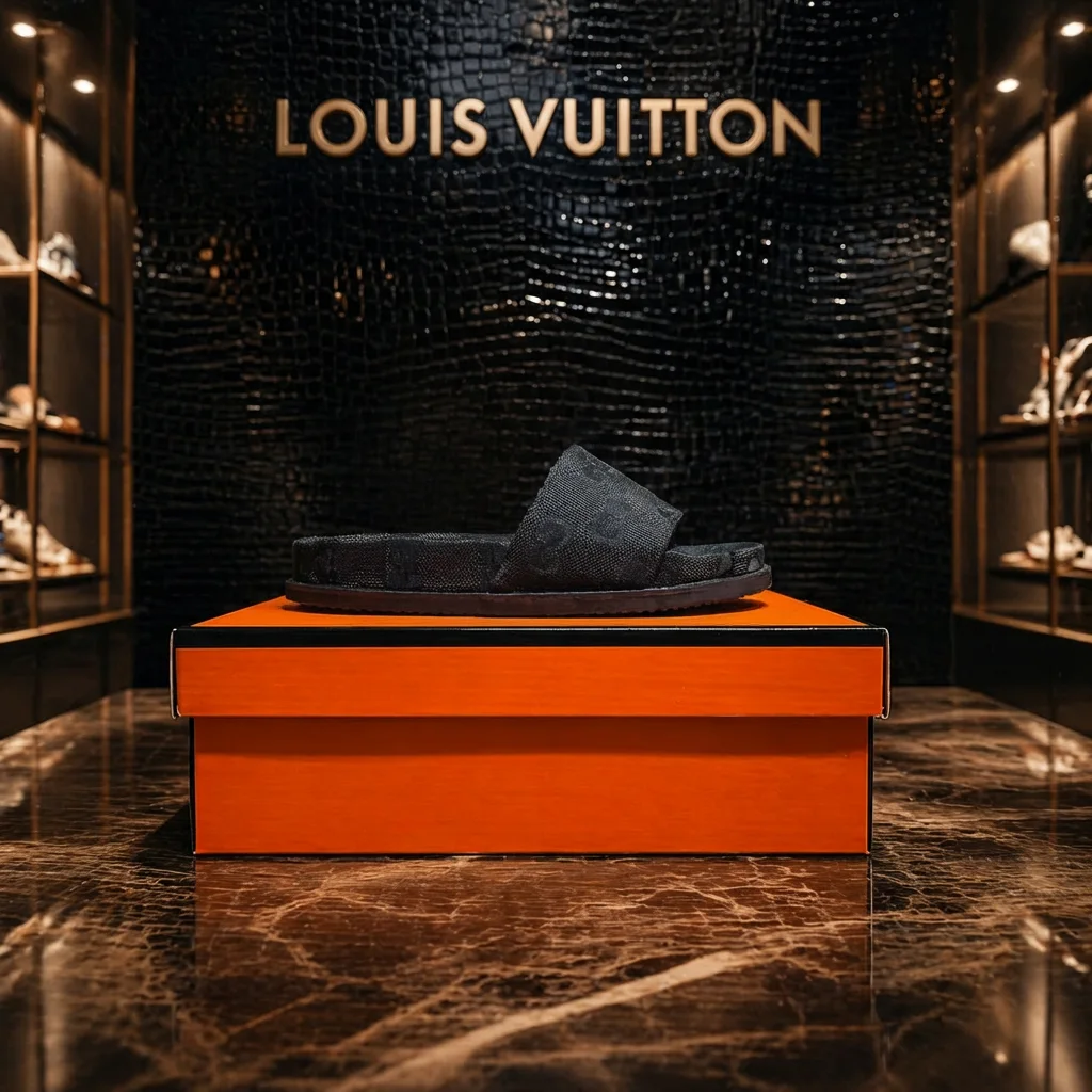 🔥⚡Sandale Black LOUIIS