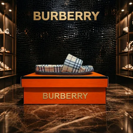 🔥⚡Sandale MARON BURBERYY