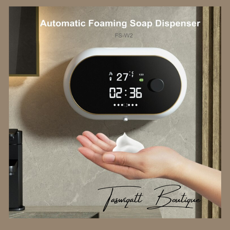 موزع الصابون  الرقمي الذكي  بتقنية الإستشعار