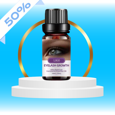 زيت نمو الرموش الطبيعي