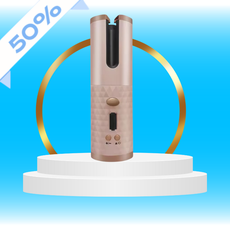 أداة تصفيف الشعر الدوارة اللاسلكية