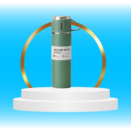 كوب معزول (أخضر)