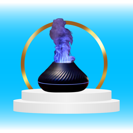 فولكان اللهب - أسود