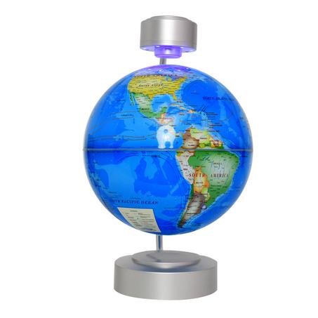 رحلةٍ حول العالم الكرة الأرضية الطائرة المضيئة