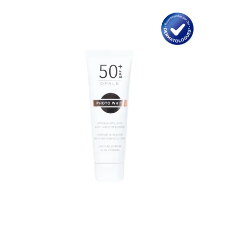 PHOTOWHITE CREME SOLAIRE SPF50+ ANTI IMPERFECTIONS OPALE