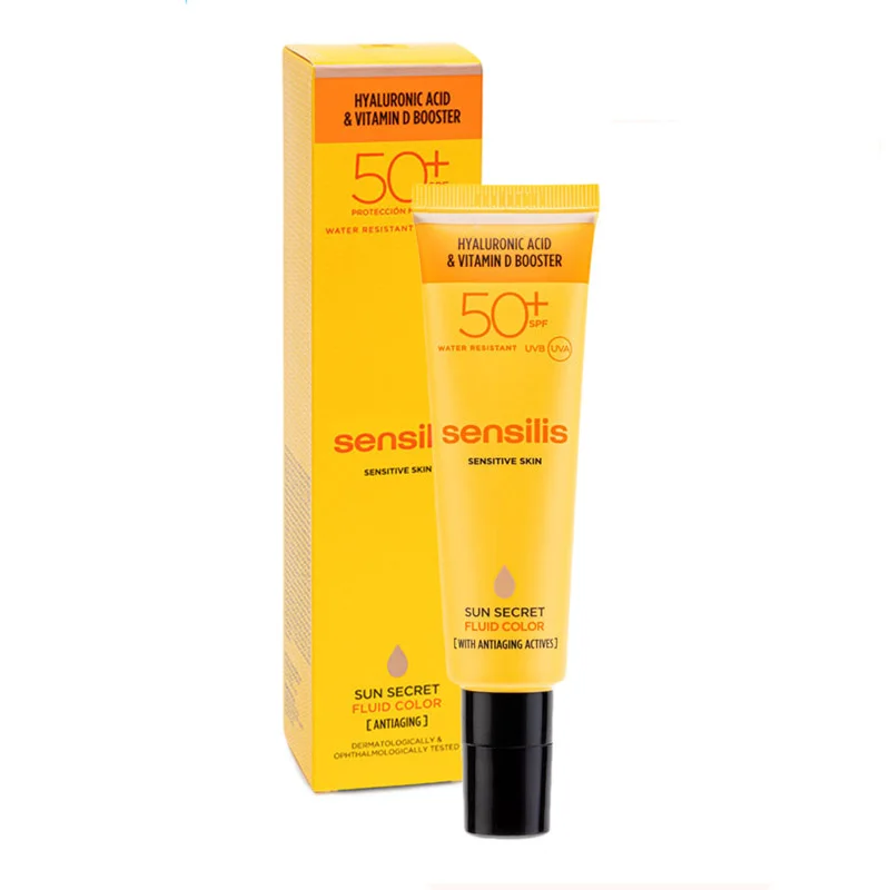 SENSILIS  ecran solair Sun Secret Facial Protectora y Antiedad SPF 50+ 40 ml