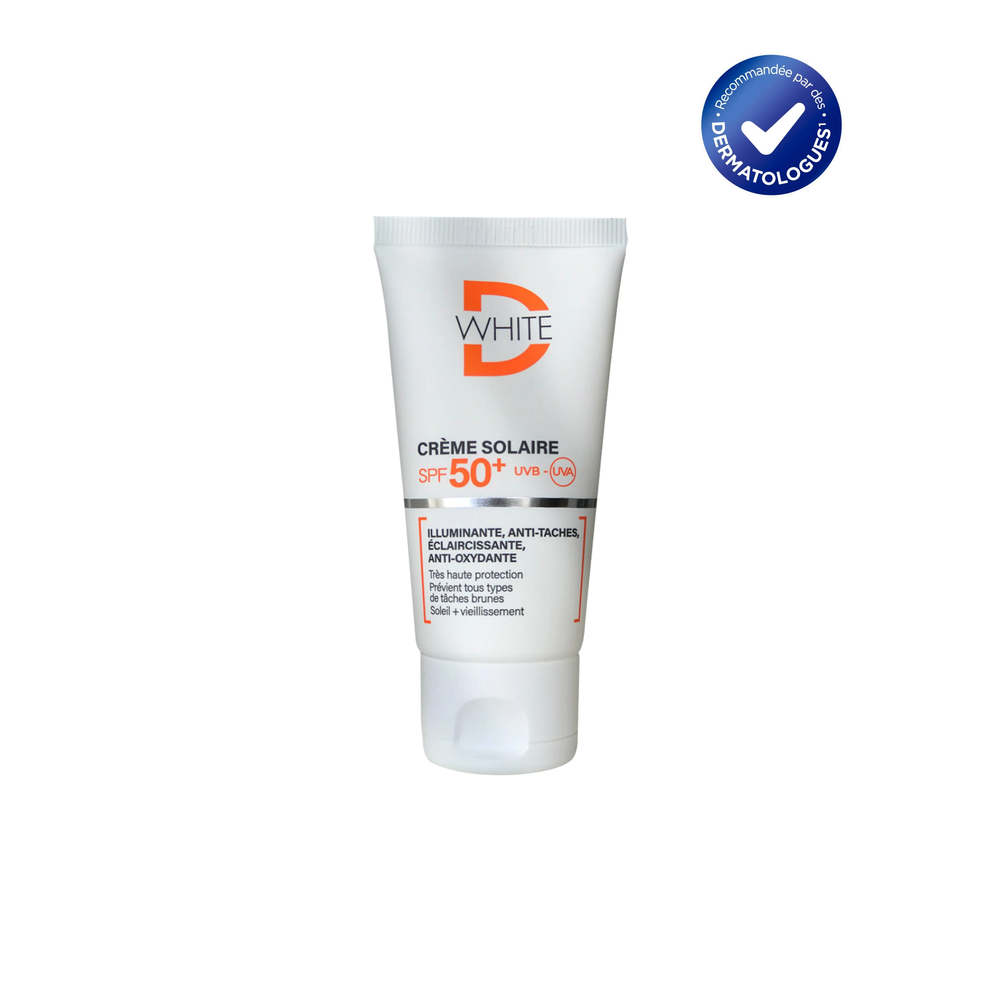 DWHITE CREME SOLAIRE INVISIBLE SPF 50+