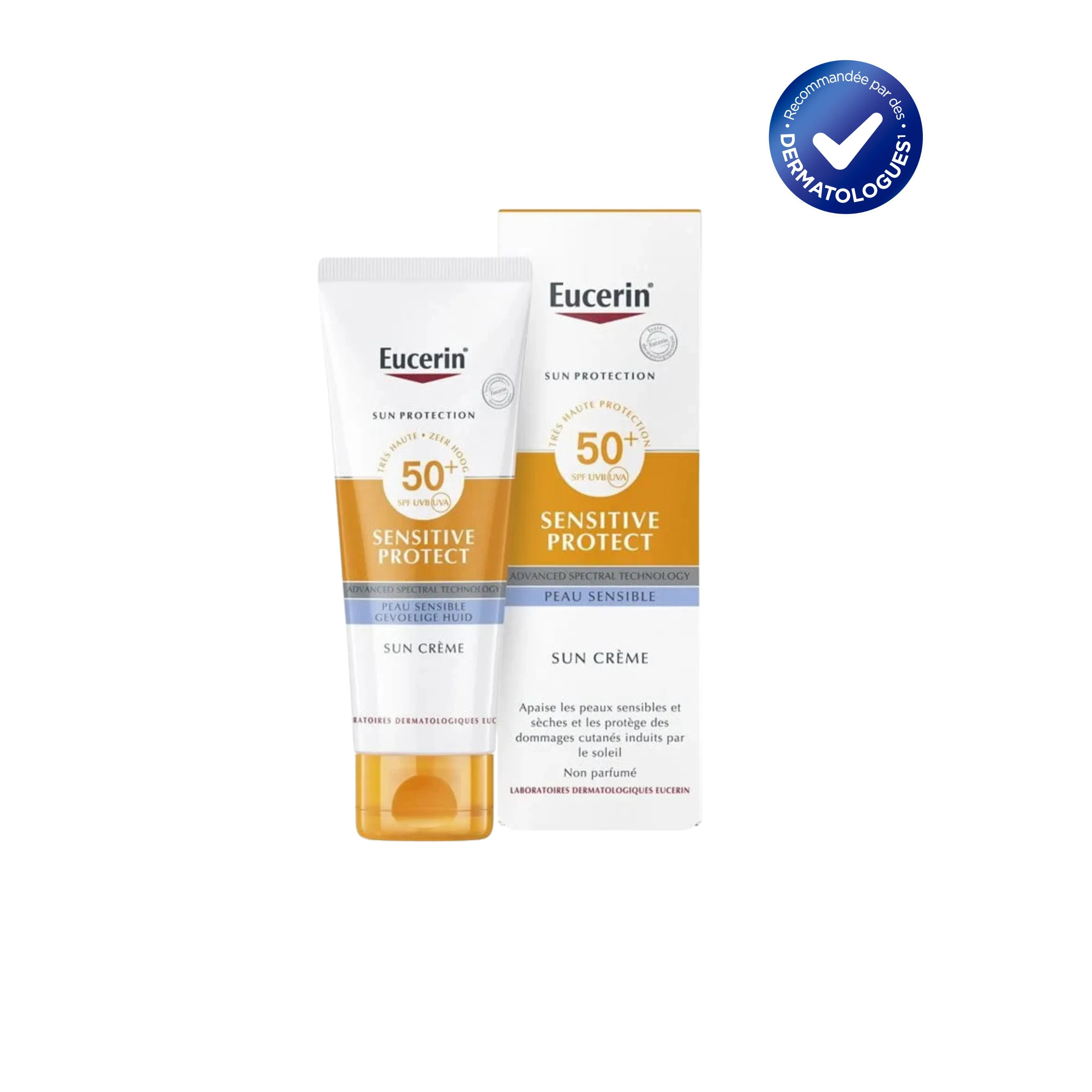 Eucerin SUN PROTECTION SENSITIVE PROTECT Crème SPF 50+ - 50ml
