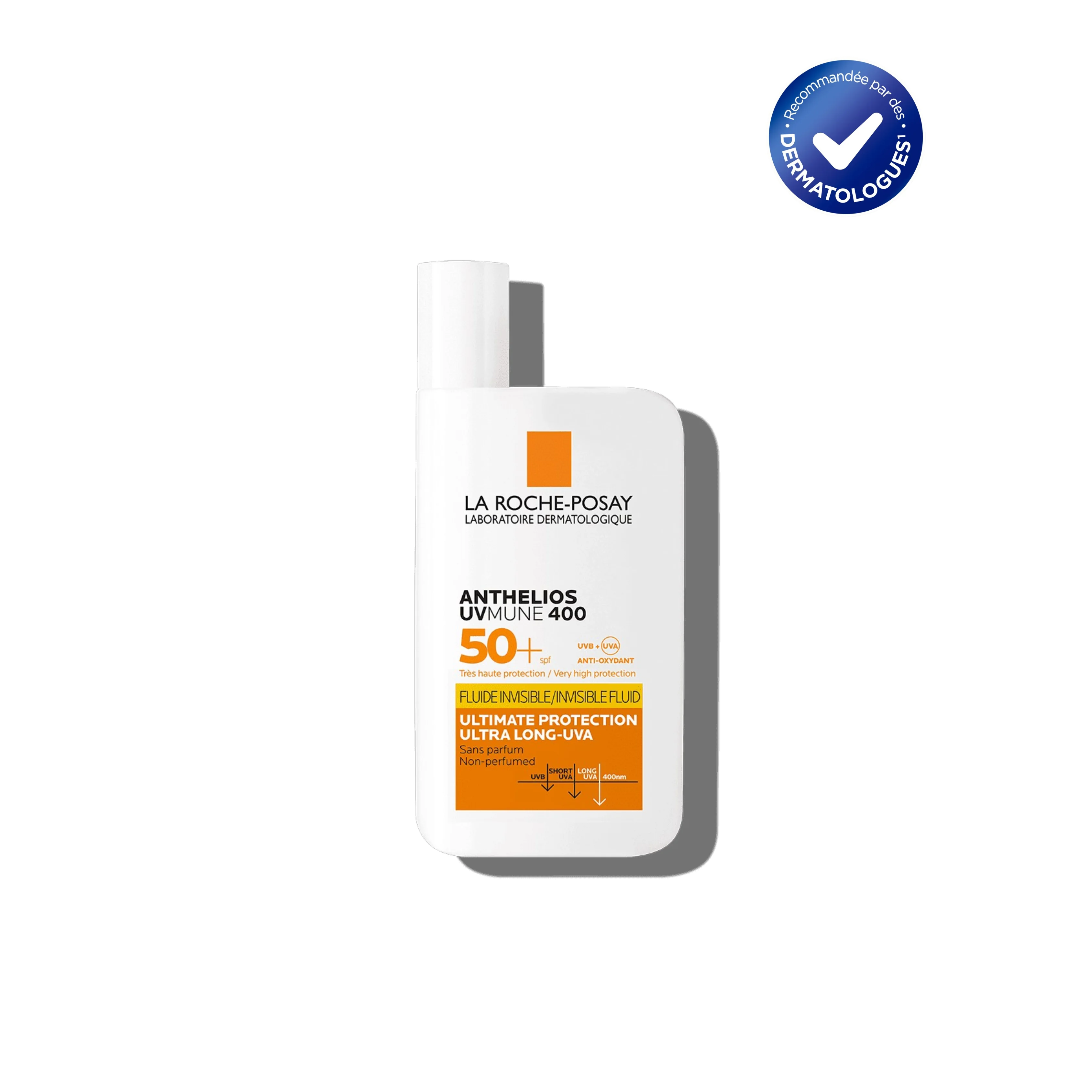 La Roche-Posay Anthelios UVMune 400 Fluide Invisible Solaire SPF50+ Peau Sensible | 50ml