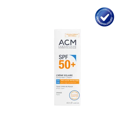 ACM Crème Solaire SPF50+ Tous Types de Peaux 40ml