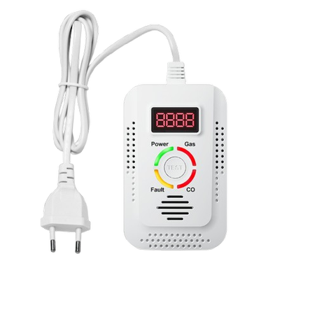 كاشف الغاز الطبيعي 2 في 1