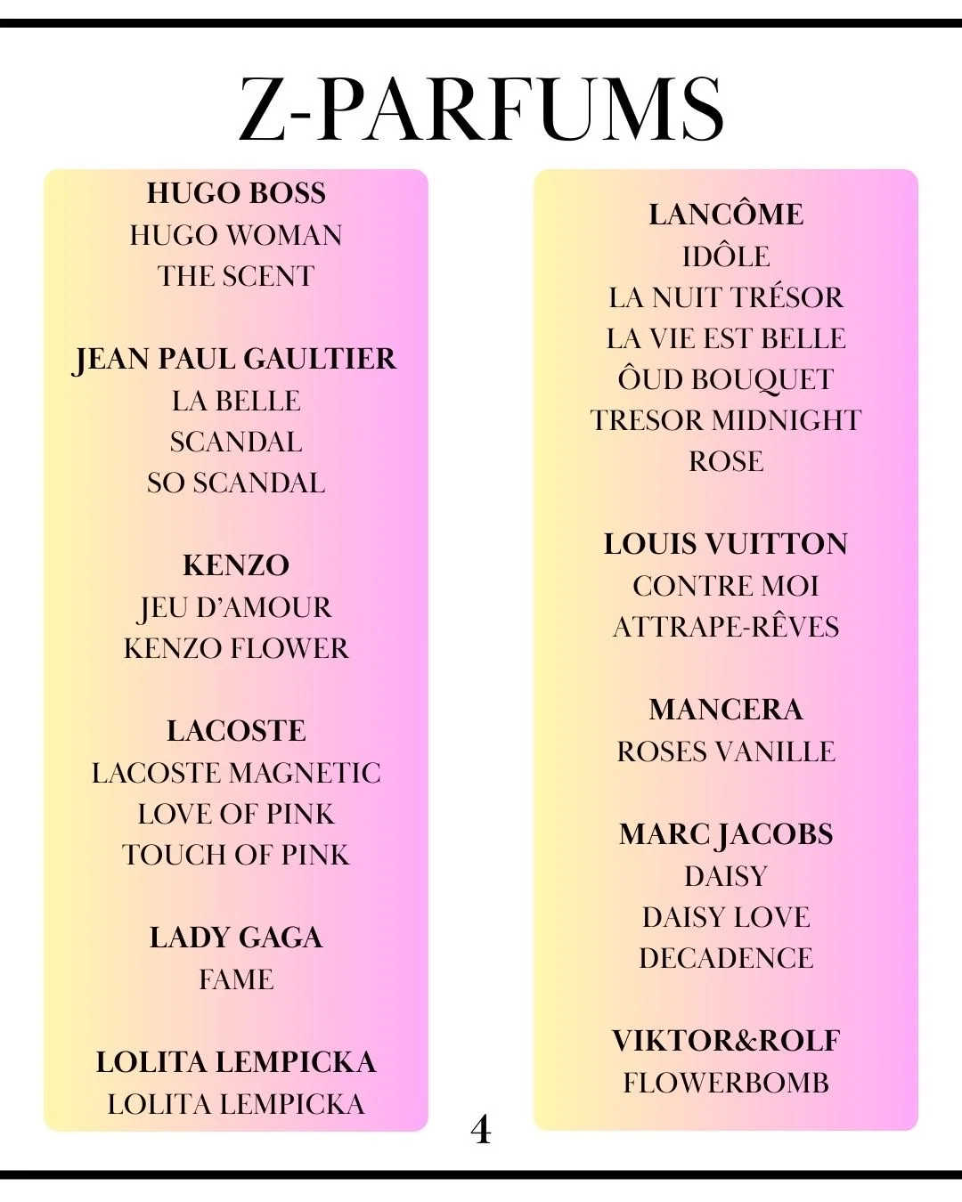 Pack Premium 𝓩-𝓟𝓪𝓻𝓯𝓾𝓶 💎